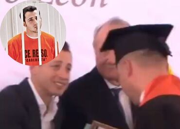 Diego Santoy Riveroll, condenado por homicidio, se gradúa en Derecho desde el CERESO de Cadereyta, Nuevo León