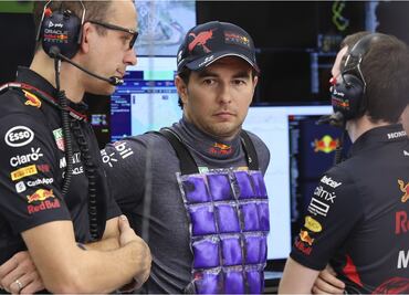 ¿Por qué pudo estar en riesgo el segundo puesto de arranque para Checo Pérez en Singapur?