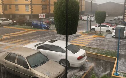 Reportan lluvias en el norte de la CDMX