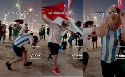 Aficionados mexicanos torean a argentinos en gran ambiente mundialista