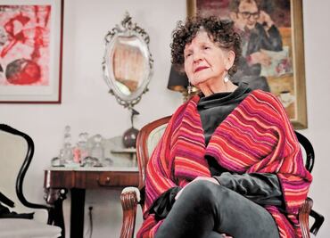 Margo Glantz: "El cuerpo femenino me obsesiona, lo he tratado de desmontar en numerosos libros"