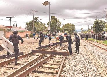 Exige la Caintra no bloquear vías férreas