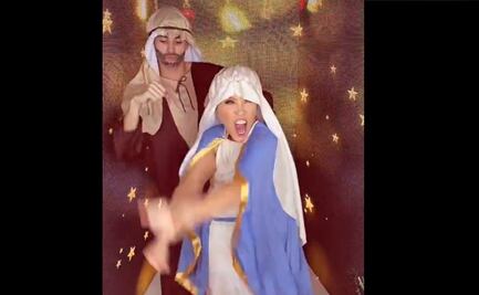Yuri baila disfrazada de la Virgen María y recibe críticas
