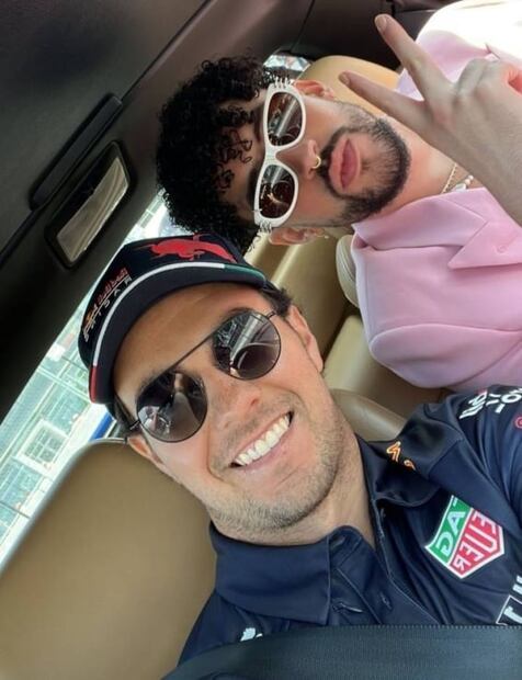 La foto de Luis Miguel y Checo Pérez que alborotó las redes