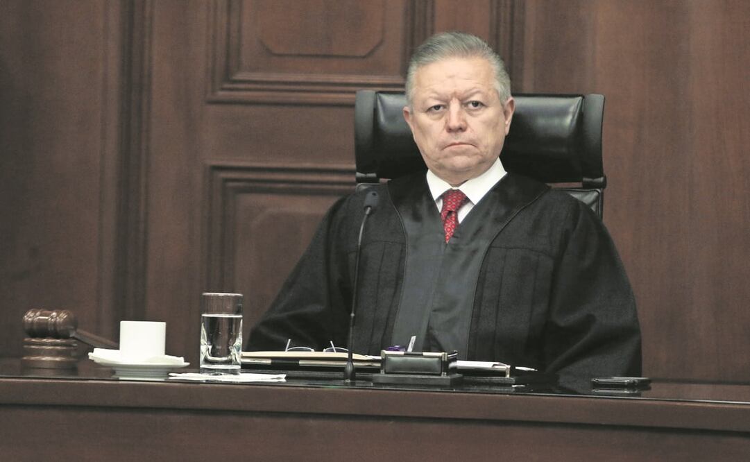 El ministro presidente de la SCJN, Arturo Zaldívar Lelo de Larrea, rechazó la ampliación de su cargo hasta 2024. Foto: ARCHIVO EL UNIVERSAL