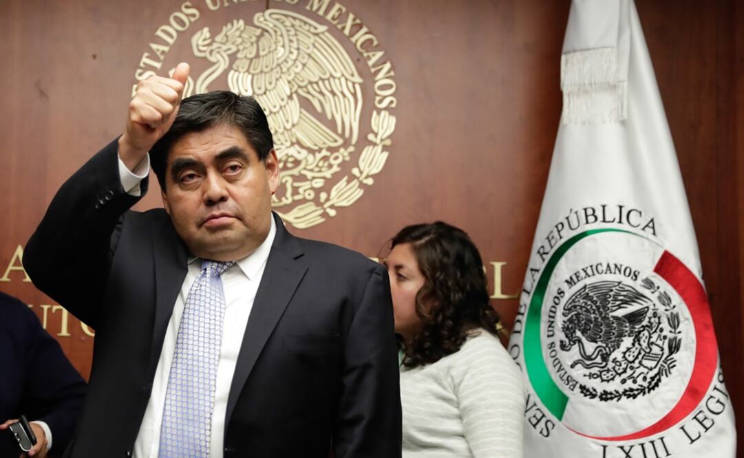 El senador acusó a su partido de transgredir sus derechos fundamentales. /Iván Stephens - EL UNIVERSAL