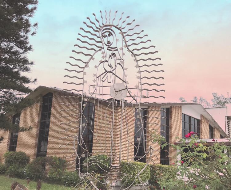 Parroquia de la Santa Cruz en Ciudad Madero, Tamaulipas. / Foto: Facebook