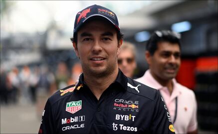 Checo Pérez, el más rápido en la primera práctica libre del GP de Brasil