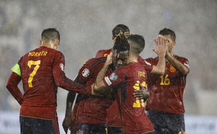 España derrota a Georgia rumbo a la Eurocopa; Portugal se lleva la victoria ante Eslovaquia