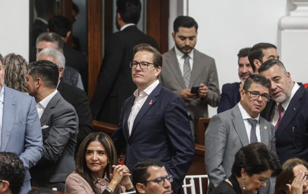 Salomón Chertorivski asiste a la toma de protesta de Clara Brugada. Foto: Gabriel Pano/EL UNIVERSAL