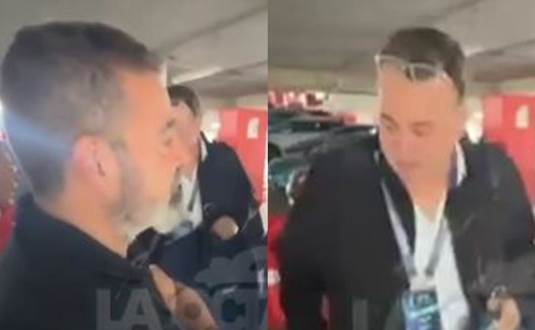 David Faitelson y Odín Ciani vivieron un encuentro en el Estadio Nemesio Diez - Foto: Captura de pantalla del medio La Octava Sports