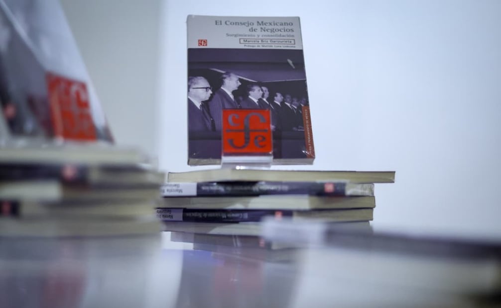Marcela Briz Garizurieta presenta el libro "El Consejo Mexicano De Negocios, Surgimiento Y Consolidación" (23/04/2026). Foto: Luisa Camacho / EL UNIVERSAL