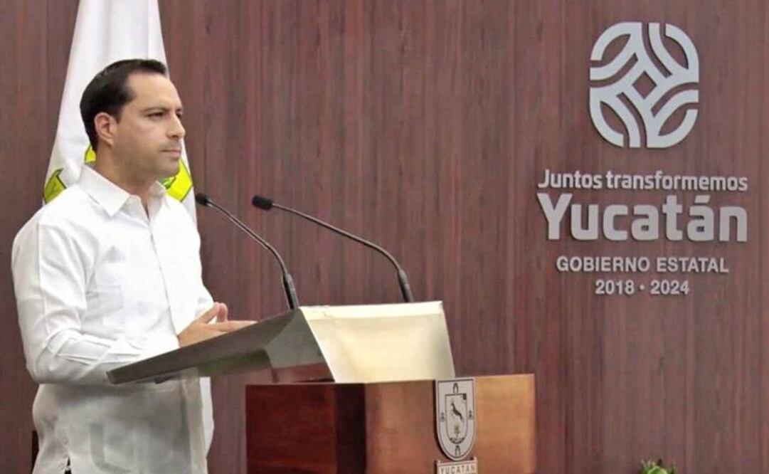 El gobernador Mauricio Vila Dosal decretó Alerta Amarilla en Yucatán ante el impacto de Beryl. Foto: Especial
