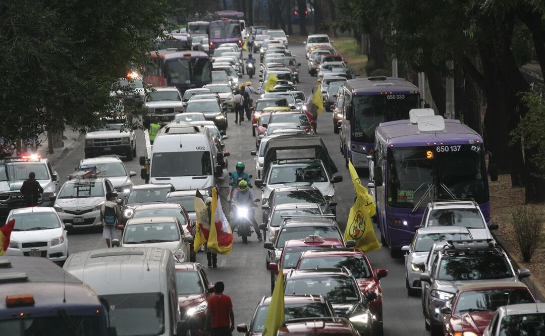 Entérate del tráfico, manifestaciones, cortes viales y demás acontecimientos en la CDMX y la Zona Metropolitana del Valle de México. Foto: Francisco Rodríguez - El universal