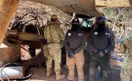 Desmantelan laboratorio y pista clandestina en Durango; aseguran 150 kilos de metanfetamina