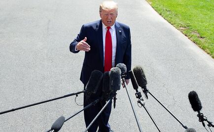 La frontera sur está bien resguardada por México, dice Donald Trump