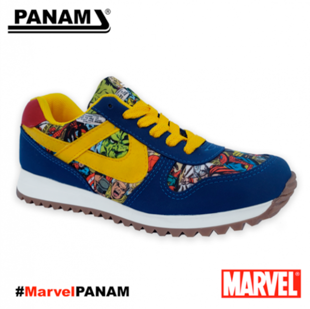 Estos son los modelos de tenis de Panam inspirados en Marvel