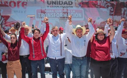 Morena y “corcholatas” niegan actos anticipados de campaña; acusan al INE de “exceso” 