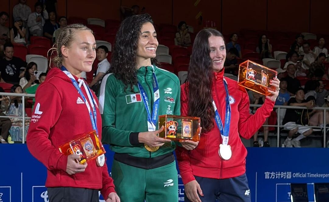 Laura Burgos gana medalla de oro en muaythai en los World Games / Foto: Conade
