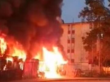 En video, el impresionante incendio de este domingo en Iztacalco