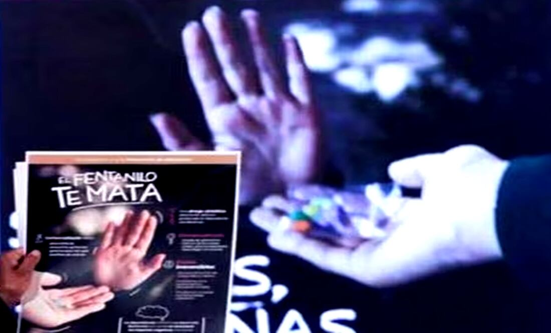 Campaña antidrogas de la SEP “si te drogas te daña”. Foto: Especial