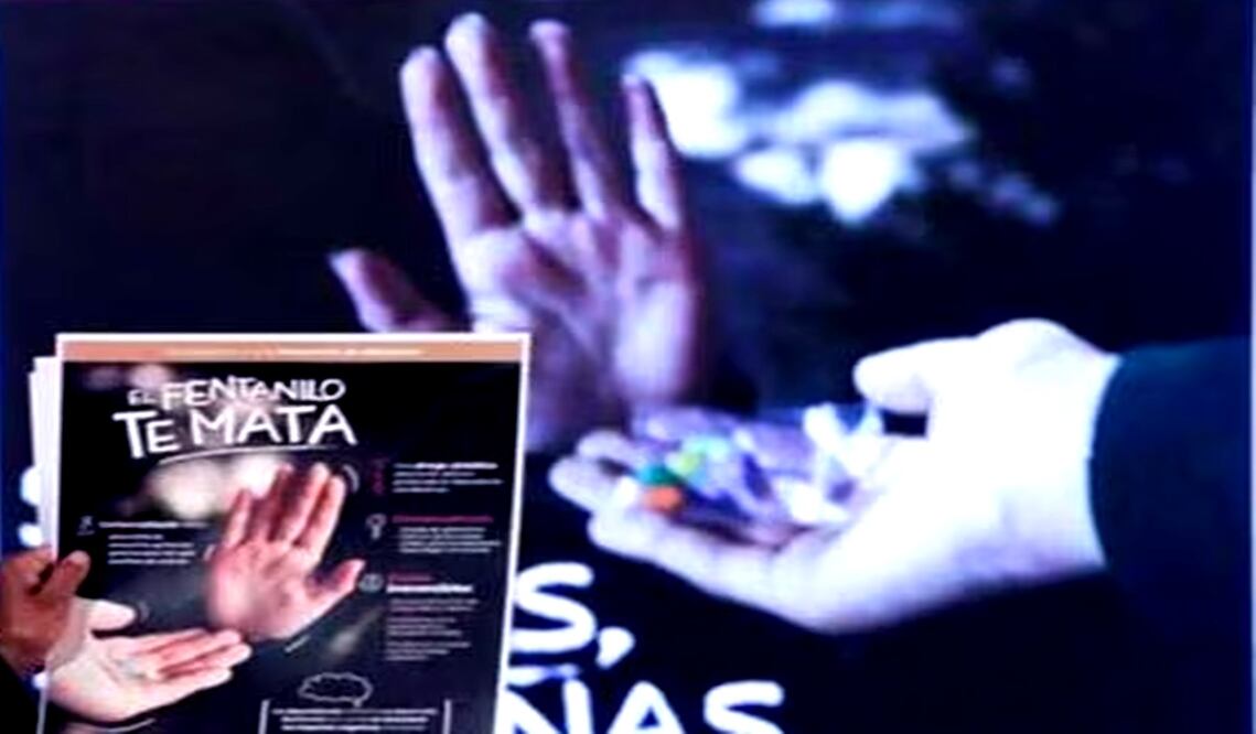 Campaña antidrogas de la SEP “si te drogas te daña”. Foto: Especial