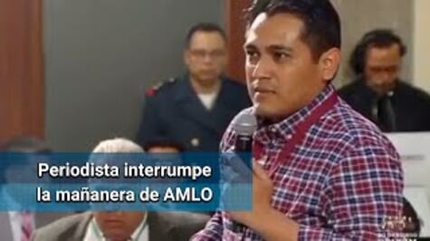 "Ya hablo suficiente de feminicidios" ; ofrece disculpa por dicho de reportero en mañanera de AMLO 