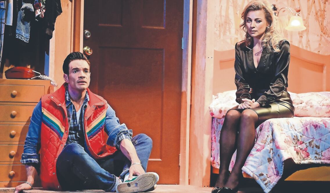 Andrés Zuno y Ludwika Paleta protagonizaron la obra en 2020, la cual inspirará la próxima película de Mónica Vargas Celis.  ARCHIVO EL UNIVERSAL