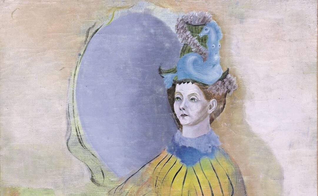 Untitled (se presume que es un autorretrato), ca. 1938, obra de Leonora Carrington. Galerie 1900-2000. Foto: Cortesía Art Basel
