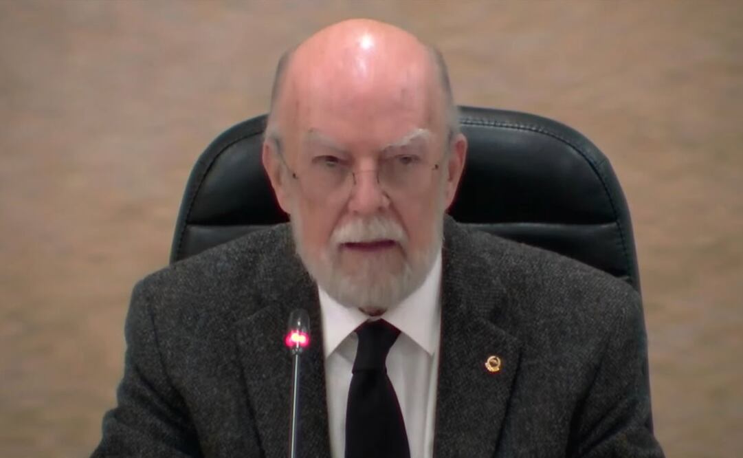 El ministro González Alcántara dijo que la elección escalonada que se propone no resuelve el problema del influyentismo en una posible elección. Foto: captura de pantalla