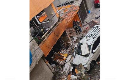 Reportan explosión de gas en Nezahualcóyotl; dos personas resultaron heridas