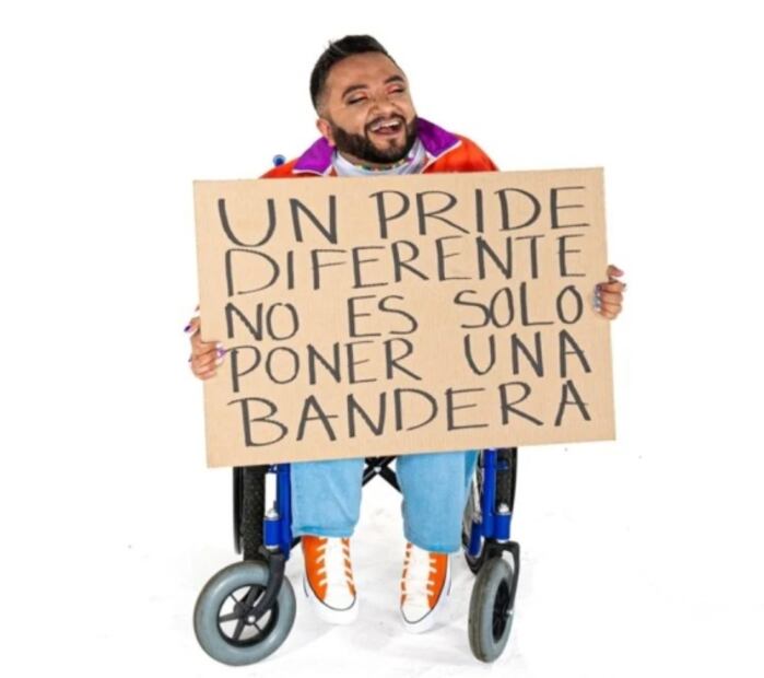 Ojalá algún día la discapacidad sea celebrada y dignificada como el pride: Guz Guevara
