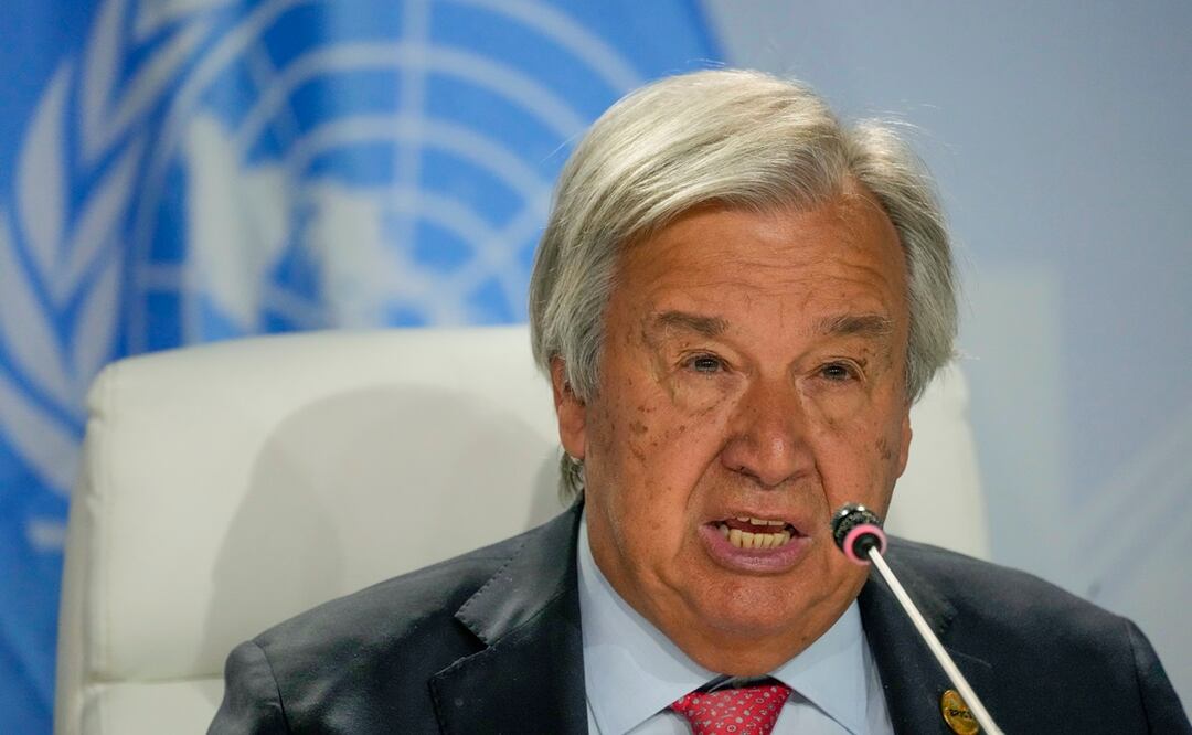 António Guterres, secretario general de la ONU. Foto: AP