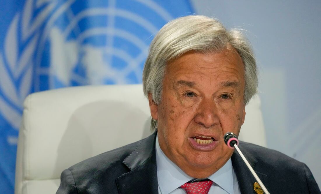 António Guterres, secretario general de la ONU. Foto: AP