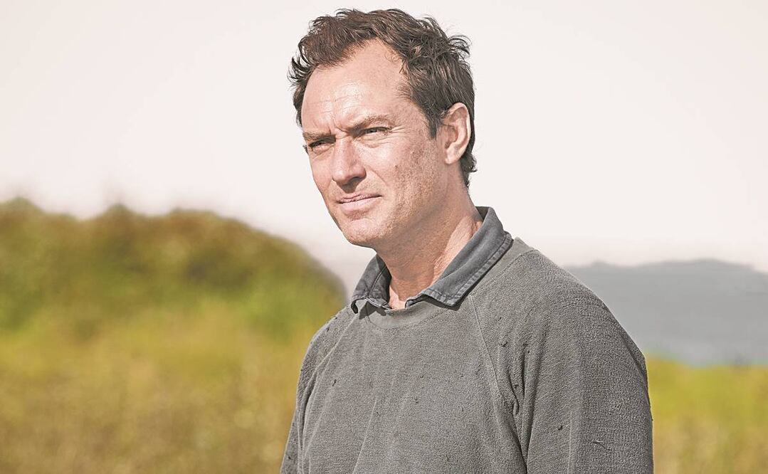 Law sintió la ansiedad por el aislamiento durante la grabación de la miniserie. Fotos: HBO