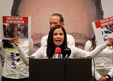 Karen Quiroga, abanderada de Va por la CDMX a Iztapalapa, acusa a Clara Brugada de compra de votos