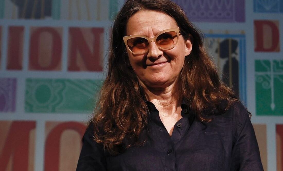 Martel visitó el FICM para presentar su documental; "Nuestra tierra" en el Teatro Rubén Romero. Foto: Berenice Fregoso/ EL UNIVERSAL.