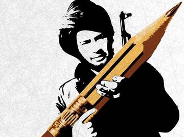 Los "Banksys afganos" disfrazan muros antibombas