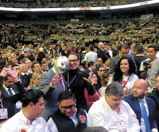 ...Y en plaza llena, afirma: las cosas ya cambiaron