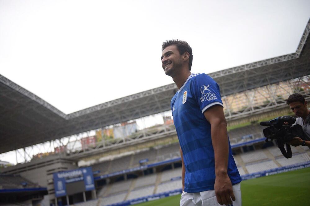 Oswaldo Alanís. Foto: @RealOviedo