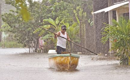 Alertan por nuevas inundaciones por lluvias, en Tabasco