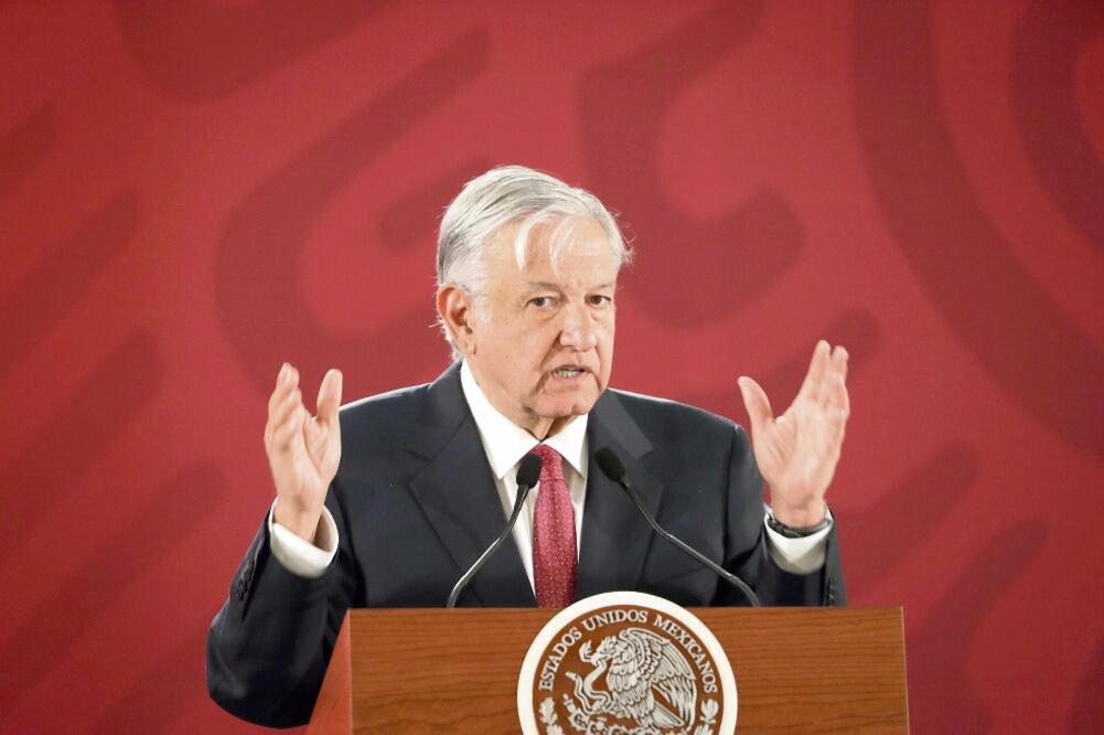 El presidente Andrés Manuel López Obrador reconoció que “cuesta trabajo echar a andar el gobierno”. Foto: JUAN CARLOS REYES. EL UNIVERSAL