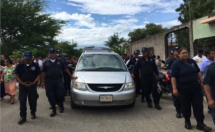 Dan último adiós a policía de Juchitán que murió en el sismo