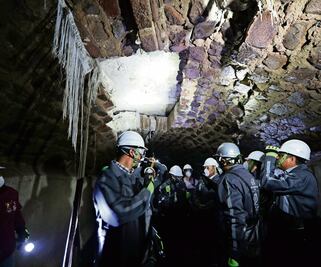 Reparan bóveda de río al peligrar 380 edificios