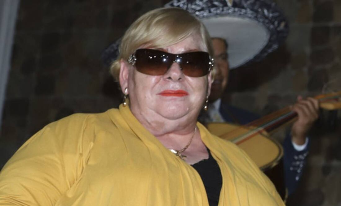 Paquita la del Barrio días antes de sufrir recaída. Foto: Clasos.