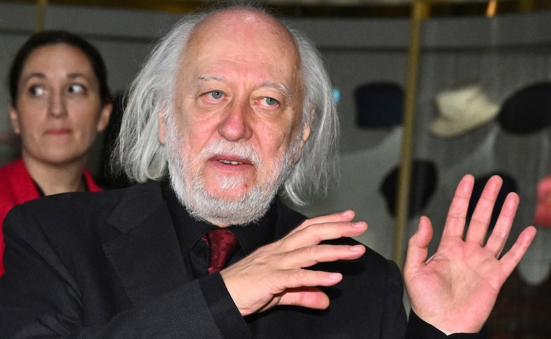 László Krasznahorkai, ganador del Nobel de literatura. Foto: Claudio Bresciani/TT News Agency via AP.