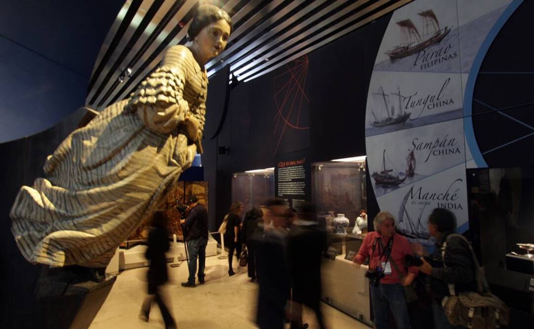 El recinto abrió con las muestras "Marajás Neobarrocos, esplendor de las vestimentas reales de India" y "Tornaviaje: La Nao de China y el Barroco en México 1565-1815". (FOTO: Omar Contreras / EL UNIVERSAL)