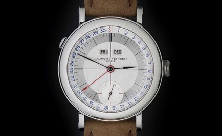 Laurent Ferrier da cátedra con el Galet Annual Calendar School Piece