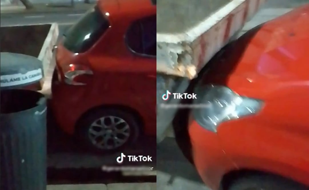 Se cansó de los carros mal estacionados. Foto: TikTok @gerardomarselinor