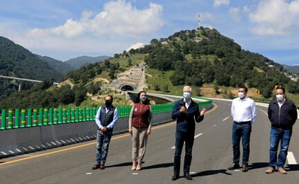 Inauguran carretera Toluca-Naucalpan; beneficiará a más de 5 millones de personas